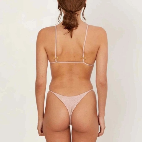 Free People x Aila Blue Olive Bikini Set 2005 - Picture 12 of 15